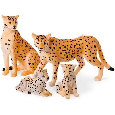 Set di Figurine Animali Leone e Ghepardo - Giocattoli Set di Figurine Animali Leone e Ghepardo - Giocattoli