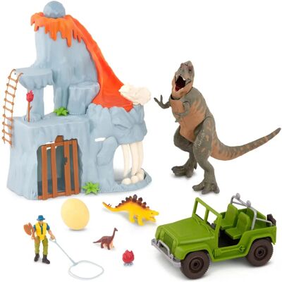 B. toys Lava Mountain Avontuur Dinosaurussen Speelgoed - T-Rex - 3+ B. toys Lava Mountain Avontuur Dinosaurussen Speelgoed - T-Rex - 3+
