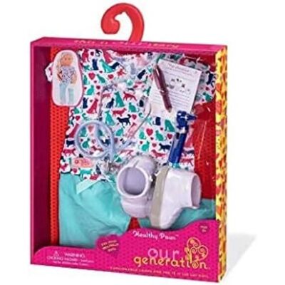 Our Generation Healthy Paws Vet Uniform Doll Outfit - Doll Outfit Our Generation Healthy Paws Vet Uniform Doll Outfit - Doll Outfit