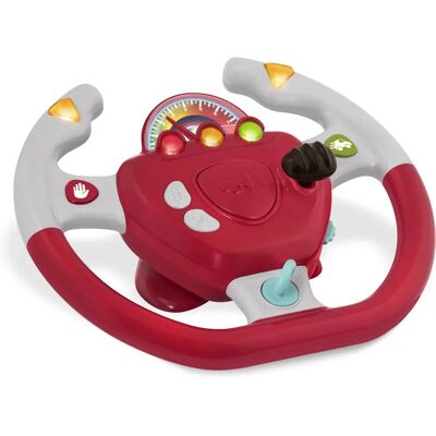 Battat Modello BT2525Z Volante Interattivo - Volante di Gioco Battat Modello BT2525Z Volante Interattivo - Volante di Gioco