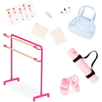 Our Generation BD37383 Dancing Feet Doll Accessories - Doll & Ballet Set Our Generation BD37383 Dancing Feet Doll Accessories - Doll & Ballet Set