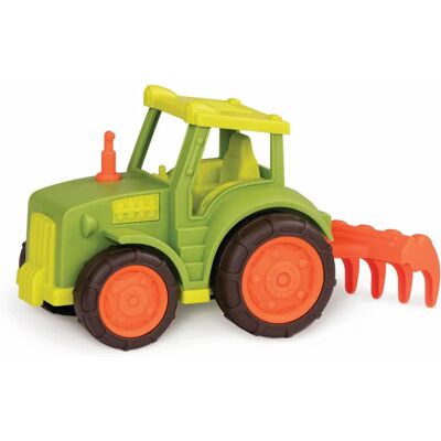 Tracteur Vert Wonder Wheels avec Râteau - Jouet Agricole - Publicité Tracteur Vert Wonder Wheels avec Râteau - Jouet Agricole - Publicité