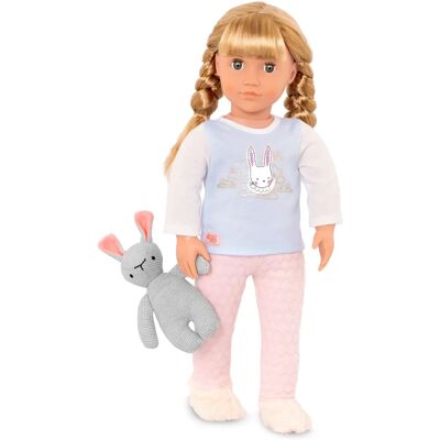 Our Generation Jovie Doll - PJs & Stuffed Rabbit - 46cm Our Generation Jovie Doll - PJs & Stuffed Rabbit - 46cm