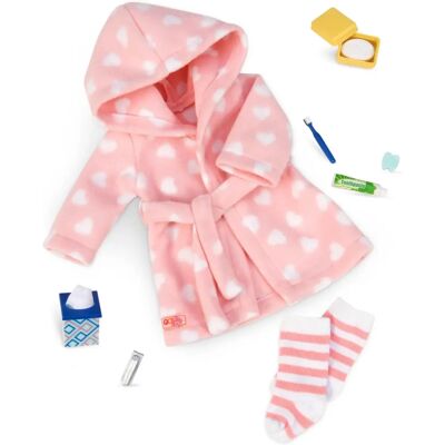 Our Generation - Good Night Sleep Tight Dressing Gown - 18 inch - Doll - Outfit Our Generation - Good Night Sleep Tight Dressing Gown - 18 inch - Doll - Outfit