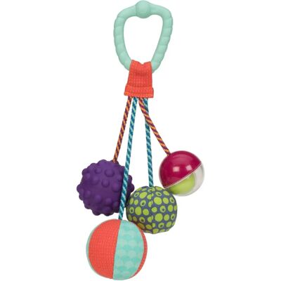 B. Toys Sonaglio - Sounds So Squeezy - Multicolore - 3 mesi+ - Giocattolo da dentizione B. Toys Sonaglio - Sounds So Squeezy - Multicolore - 3 mesi+ - Giocattolo da dentizione