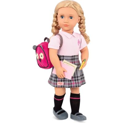 Our Generation Deluxe Poseable School Doll - Doll, Outfits & Accessories Our Generation Deluxe Poseable School Doll - Doll, Outfits & Accessories