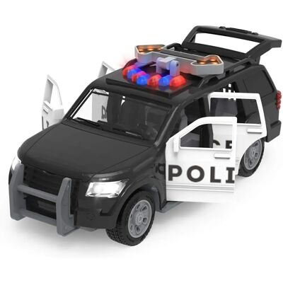 planetextra - Driven Micro Police SUV - Policja - SUV - Zabawka samochód planetextra - Driven Micro Police SUV - Policja - SUV - Zabawka samochód