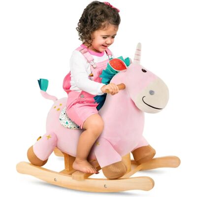 B.Toys Drewniana koń na huśtawce - Zabawka dla dzieci B.Toys Drewniana koń na huśtawce - Zabawka dla dzieci