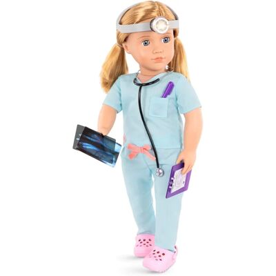 Our Generation Tonia Medic Bambola 18 Pollici - Set di gioco del dottore Our Generation Tonia Medic Bambola 18 Pollici - Set di gioco del dottore