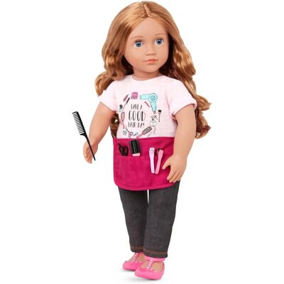 Poupée Our Generation - 46 cm - Sabrina Coiffeur - Vêtements Rose - Publicité Poupée Our Generation - 46 cm - Sabrina Coiffeur - Vêtements Rose - Publicité