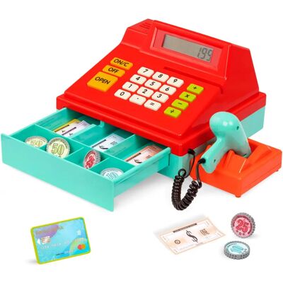 Battat - BT2681Z - Caja registradora de juguete - Diversión educativa Battat - BT2681Z - Caja registradora de juguete - Diversión educativa