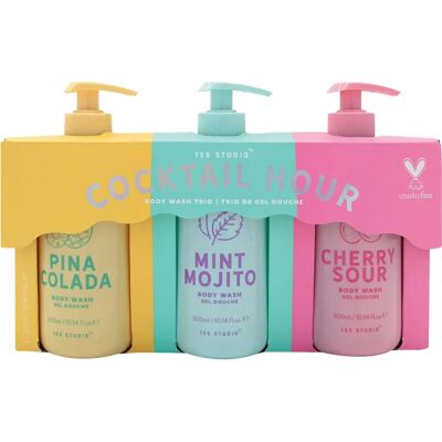 Yes Studio Cocktail Hour Body Wash - 3 Piece Gift Set Yes Studio Cocktail Hour Body Wash - 3 Piece Gift Set