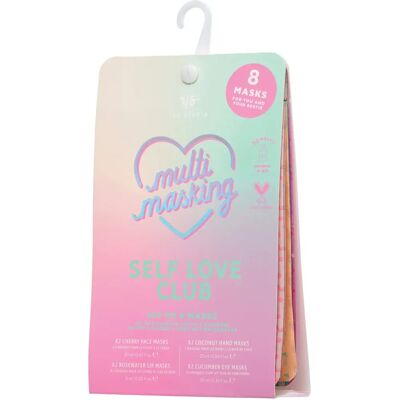 Yes Studio Yes Studio Vegan & Cruelty Free Self Love Club Multi Masking 8 Masks Set - Skincare Set Yes Studio Yes Studio Vegan & Cruelty Free Self Love Club Multi Masking 8 Masks Set - Skincare Set