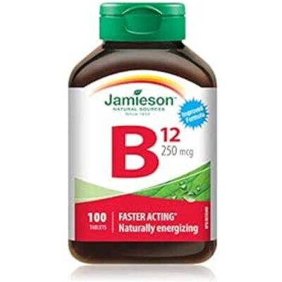 Jamieson Vitamíny B12 Methylkobalamin - Vitamíny Jamieson Vitamíny B12 Methylkobalamin - Vitamíny