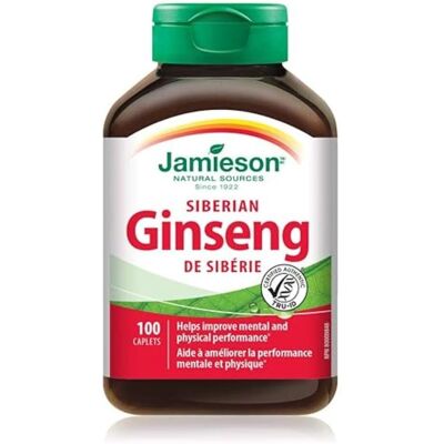 Jamieson Sibirischer Ginseng 650 mg - Vitamine Jamieson Sibirischer Ginseng 650 mg - Vitamine