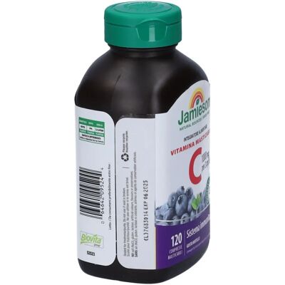 Jamieson Vitamina C 1000 - Mirtillo - Integratore alimentare Jamieson Vitamina C 1000 - Mirtillo - Integratore alimentare