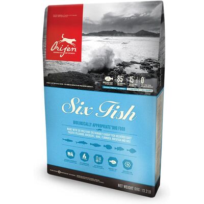 Orijen Six Fish 6 kg - Dog Food - All Breeds & Life Stages Orijen Six Fish 6 kg - Dog Food - All Breeds & Life Stages