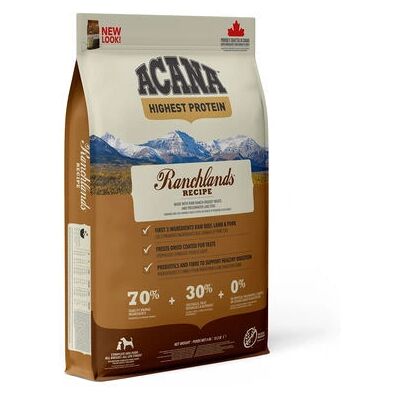 Acana Ranchlands Hundemat - 6kg Høy Protein Acana Ranchlands Hundemat - 6kg Høy Protein