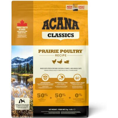 Acana Classics Prairie Fågel Torrfoder för Hundar - 2 kg Acana Classics Prairie Fågel Torrfoder för Hundar - 2 kg