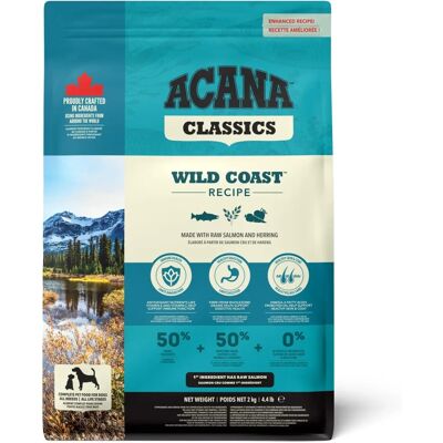 Acana Classics Wild Coast Tørrfôr til Hunder - 2kg Acana Classics Wild Coast Tørrfôr til Hunder - 2kg