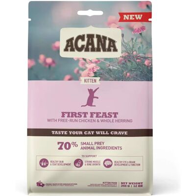 Acana First Feast Kitten - Premium Katzenfutter für Wachstum Acana First Feast Kitten - Premium Katzenfutter für Wachstum