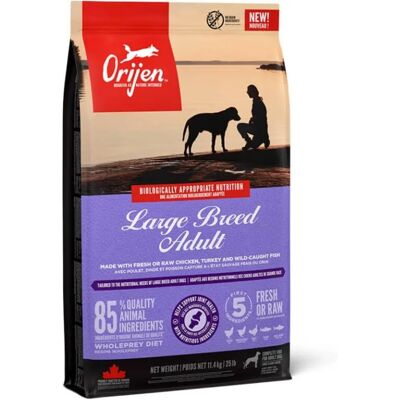 Orijen Stor Rase Hundemat - Tørrfôr 11,4kg Orijen Stor Rase Hundemat - Tørrfôr 11,4kg