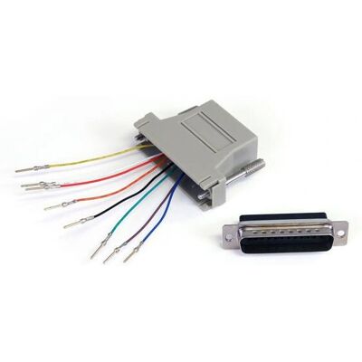 StarTech.com GC258MF Kabel-Geschlechtsumsteller - DB-25, RJ-45 - Grau StarTech.com GC258MF Kabel-Geschlechtsumsteller - DB-25, RJ-45 - Grau