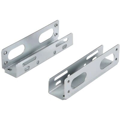 StarTech.com Supporto di montaggio per unità da 3,5" e pannello di baia argento StarTech.com Supporto di montaggio per unità da 3,5" e pannello di baia argento
