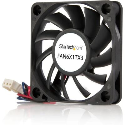 StarTech.com Dual Ball Bearing 60mm Computer Fan - Black StarTech.com Dual Ball Bearing 60mm Computer Fan - Black