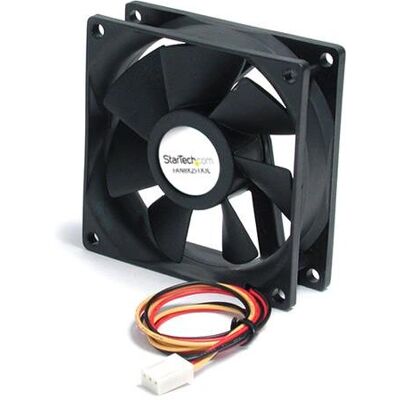 StarTech.com FAN8X25TX3L Système de refroidissement 8cm noir StarTech.com FAN8X25TX3L Système de refroidissement 8cm noir