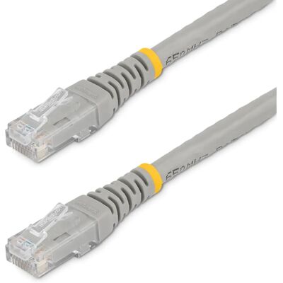 StarTech.com C6PATCH50GR netwerkkabel - 50 ft Gigabit Ethernet - Grijs StarTech.com C6PATCH50GR netwerkkabel - 50 ft Gigabit Ethernet - Grijs