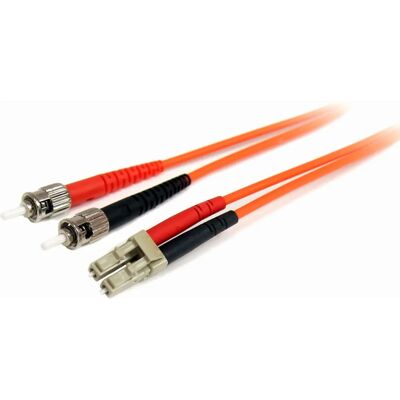StarTech.com FIBLCST2 2m Multimode Fibre Optic Cable - Orange StarTech.com FIBLCST2 2m Multimode Fibre Optic Cable - Orange