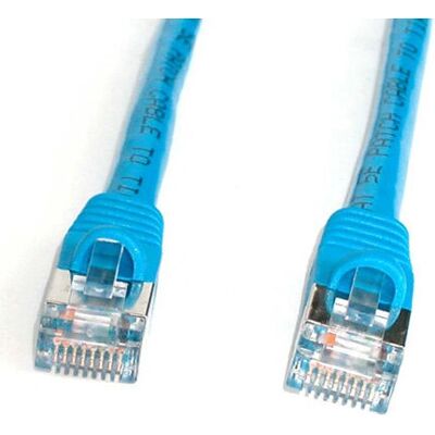 StarTech.com 15 m Niebieski Ekranowany (Snagless) Kategoria 5e (350 MHz) Patch Kabel StarTech.com 15 m Niebieski Ekranowany (Snagless) Kategoria 5e (350 MHz) Patch Kabel
