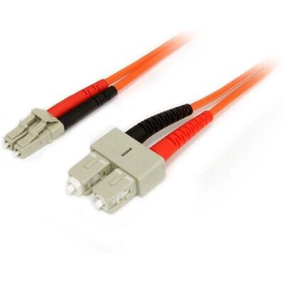 StarTech.com 50FIBLCSC1 Fiber Optic Cable - Orange - 1m - Fiber Optic Cable StarTech.com 50FIBLCSC1 Fiber Optic Cable - Orange - 1m - Fiber Optic Cable