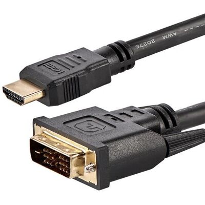 StarTech.com Svart 6ft HDMI till DVI Adapter - Videokabel StarTech.com Svart 6ft HDMI till DVI Adapter - Videokabel