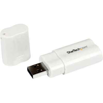 StarTech.com USB Stereo Audio Adapter - Compact Sound Card StarTech.com USB Stereo Audio Adapter - Compact Sound Card