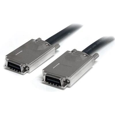 StarTech.com SAS7070S100 External SAS Cable - Black StarTech.com SAS7070S100 External SAS Cable - Black