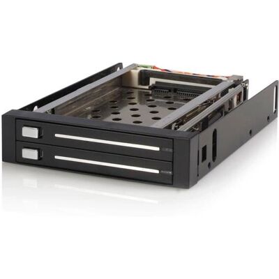 StarTech.com HSB220SAT25B Dual HDD SATA Hot-Swap Bay - Laufwerkschacht StarTech.com HSB220SAT25B Dual HDD SATA Hot-Swap Bay - Laufwerkschacht