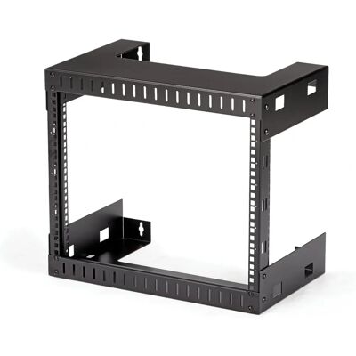 StarTech.com RK812WALLO 8U Wall Mount Rack - Black StarTech.com RK812WALLO 8U Wall Mount Rack - Black