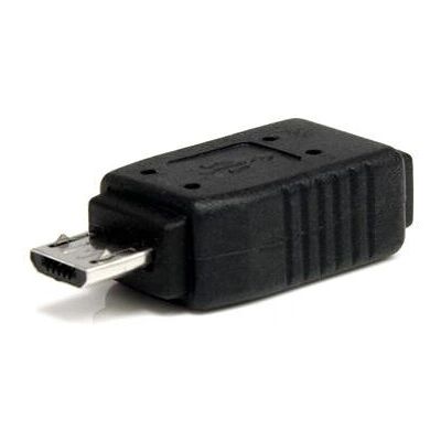 StarTech.com Micro USB zu Mini USB 2.0 Adapter - Schwarz StarTech.com Micro USB zu Mini USB 2.0 Adapter - Schwarz