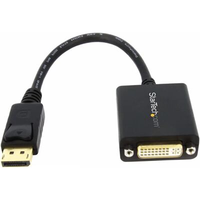 StarTech.com StarTech.com DP2DVI2 Videoschnittstellenadapter - Schwarz StarTech.com StarTech.com DP2DVI2 Videoschnittstellenadapter - Schwarz