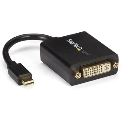 StarTech.com Mini DisplayPort DVI Adapter - 1920x1200 - Thunderbolt 2 - MDP to DVI Átalakító - Fekete StarTech.com Mini DisplayPort DVI Adapter - 1920x1200 - Thunderbolt 2 - MDP to DVI Átalakító - Fekete