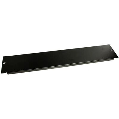 StarTech.com 2U Rack Leeg Paneel - Staal, Zwart StarTech.com 2U Rack Leeg Paneel - Staal, Zwart