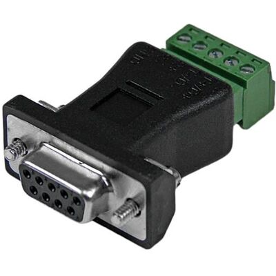StarTech.com RS422 RS485 Seriell DB9 till Terminalblockadapter StarTech.com RS422 RS485 Seriell DB9 till Terminalblockadapter