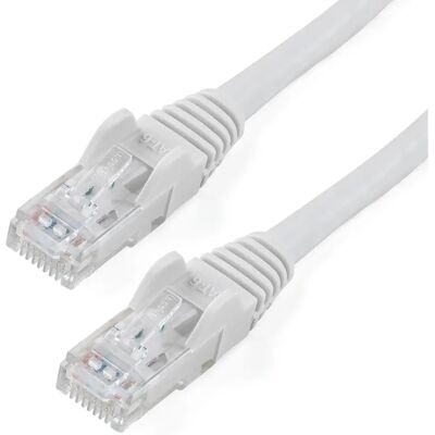 StarTech.com 50 ft Wit Cat6 Ethernet Kabel - Snagless Gigabit UTP StarTech.com 50 ft Wit Cat6 Ethernet Kabel - Snagless Gigabit UTP