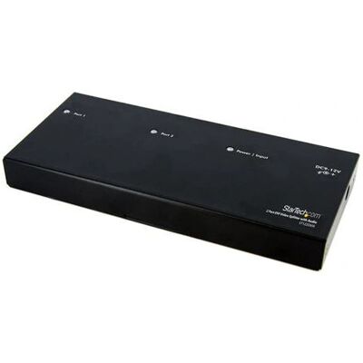Rozdzielacz wideo StarTech.com ST122DVIA - DVI, 2 porty, czarny Rozdzielacz wideo StarTech.com ST122DVIA - DVI, 2 porty, czarny