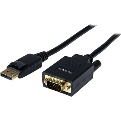StarTech.com DisplayPort to VGA Adapter - 1,8m - Musta StarTech.com DisplayPort to VGA Adapter - 1,8m - Musta