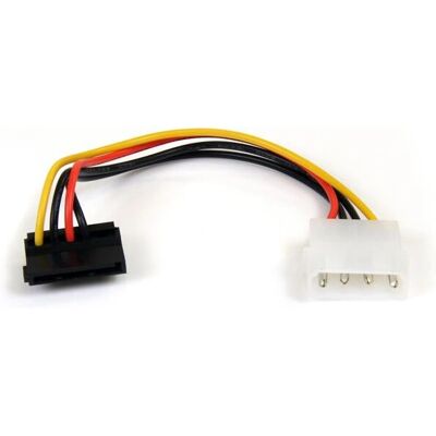 Adaptador de cabo de alimentação SATA - StarTech.com, interno, 15cm Adaptador de cabo de alimentação SATA - StarTech.com, interno, 15cm