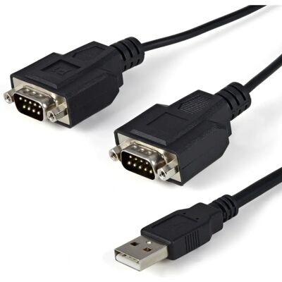 Adattatore Seriale USB a 2 Porte StarTech.com - FTDI - Ritenzione COM Adattatore Seriale USB a 2 Porte StarTech.com - FTDI - Ritenzione COM