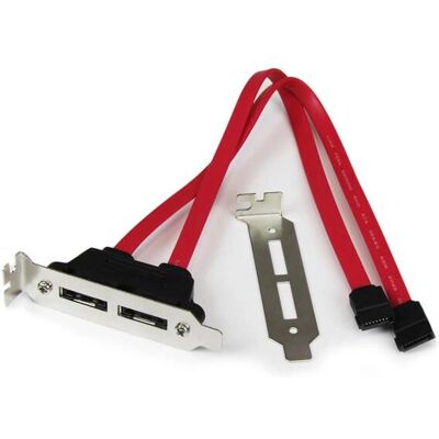 StarTech.com ESATAPLT2LP SATA eSATA Internal Low Profile Card StarTech.com ESATAPLT2LP SATA eSATA Internal Low Profile Card